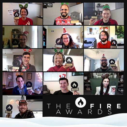 Our Very Merry Coal Christmas Virtual Gathering featured the “Fire Awards.”