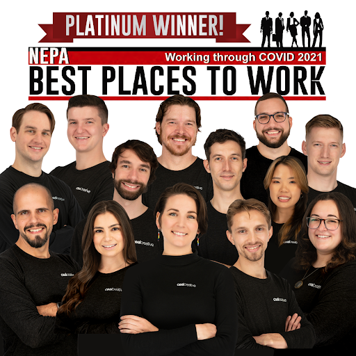 Coal Creative was a Platinum Winner in the 2021 Times-Leader Best Places to Work survey.