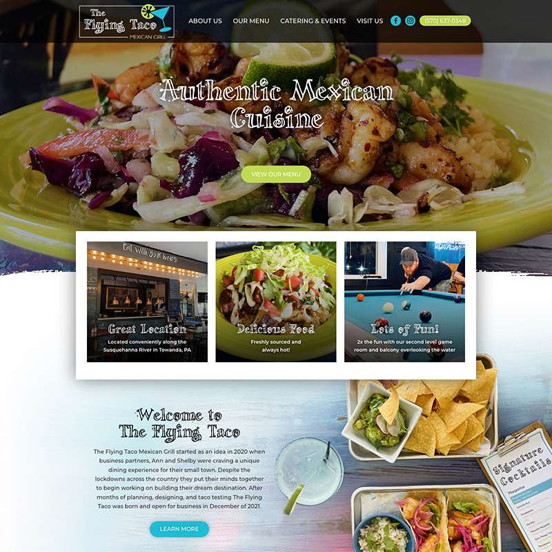 Portfolio-Thumbnail-Web-Flying-Taco-Mexican-Restaurant