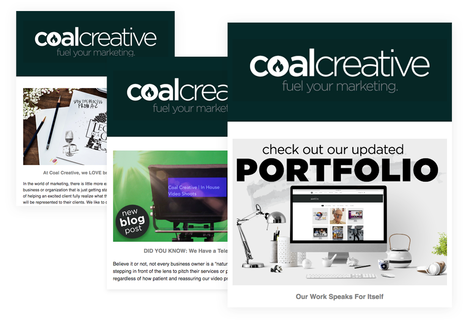 Coal Creative Newsletter Preview